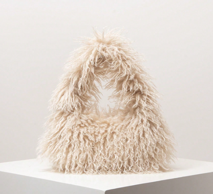 Velmora Fluffy Hobo Bag