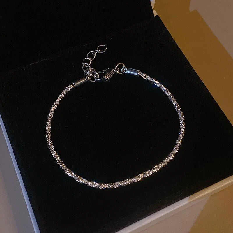 Virelle Colour Zircon Tennis Bracelet – Gold-Tone Cubic Zirconia Chain | Prong-Set Statement Jewellery | Women’s Sparkling Bracelet