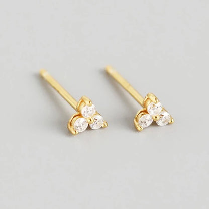 Lumielle Crystal Mini Hoop Earrings – Stainless Steel Small Cartilage Hoops | Multicolour Crystal Detail | Minimal Piercing Jewellery