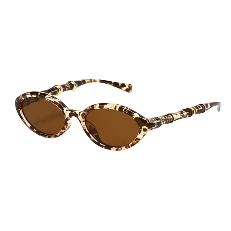 Rivelle Retro Rivet Oval Sunglasses – Women’s Small Vintage Shades | Gradient Mirrored Lenses | Trendy Casual Eyewear