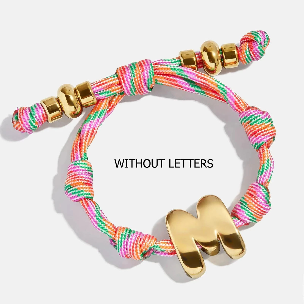 MiraWeave Colourful Woven Letter Bracelet – Handmade Beaded Friendship Bracelet | Custom DIY Letter Design | Boho Gift Jewellery