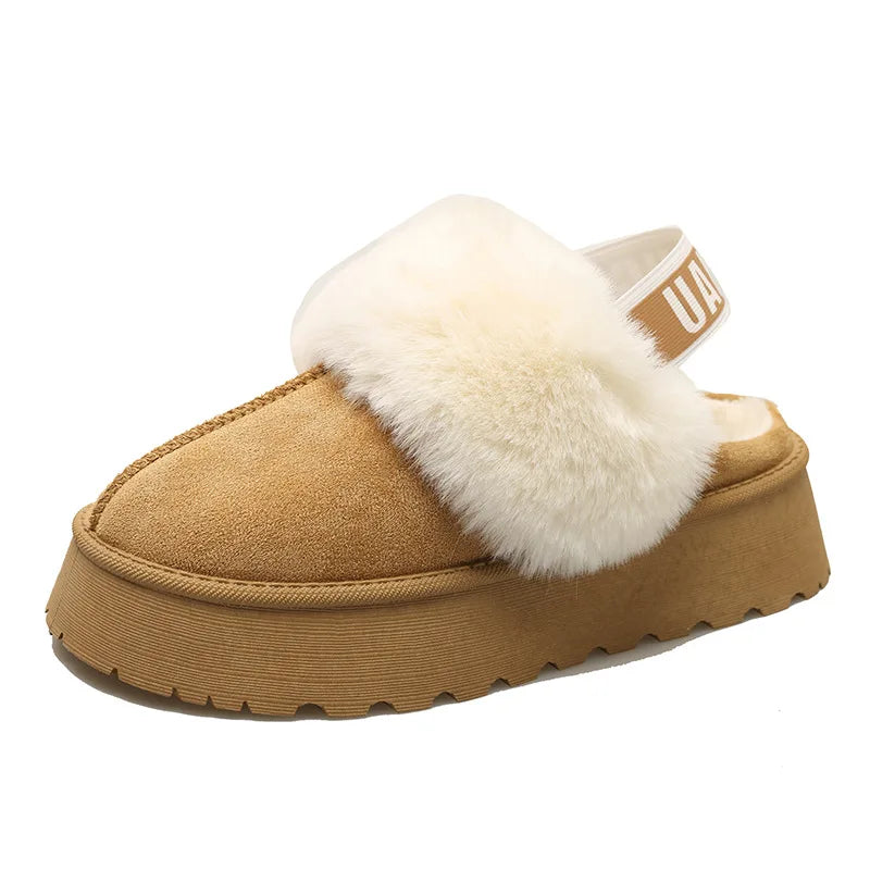 Norvella Plush Trim Slip-On Shoes