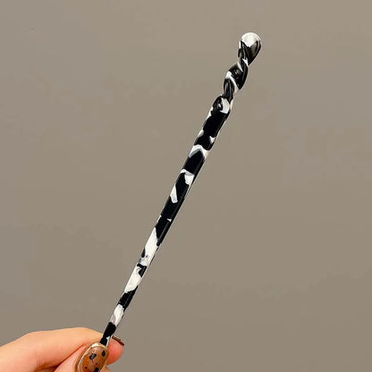 Meiyara Vintage-Inspired Hair Stick – Women’s Chinese-Style Hair Pin | Acrylic Chopstick Hair Accessory | Elegant Bun & Updo Hairwear