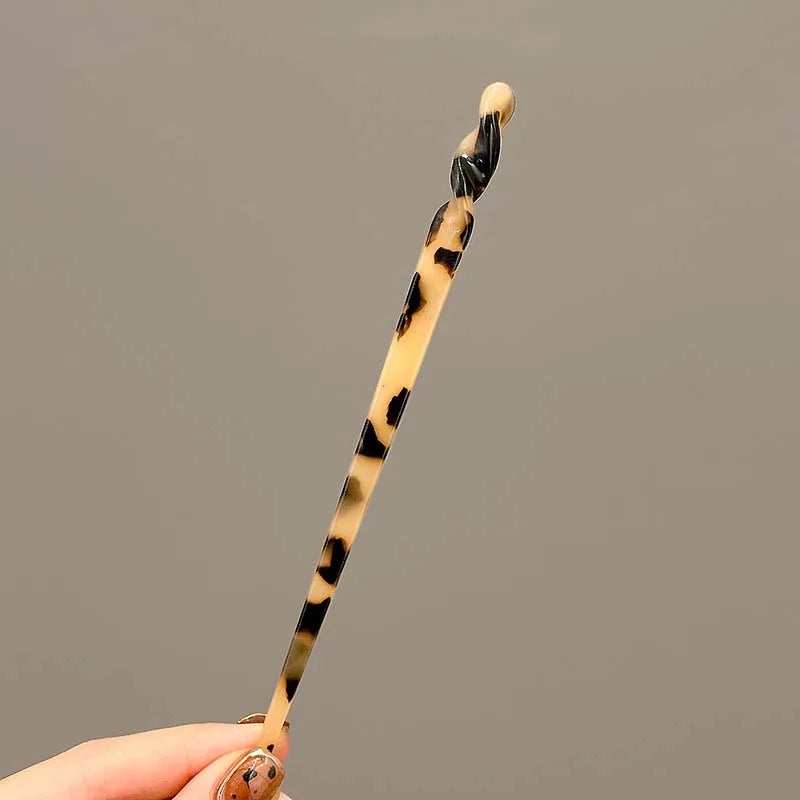 Meiyara Vintage-Inspired Hair Stick – Women’s Chinese-Style Hair Pin | Acrylic Chopstick Hair Accessory | Elegant Bun & Updo Hairwear