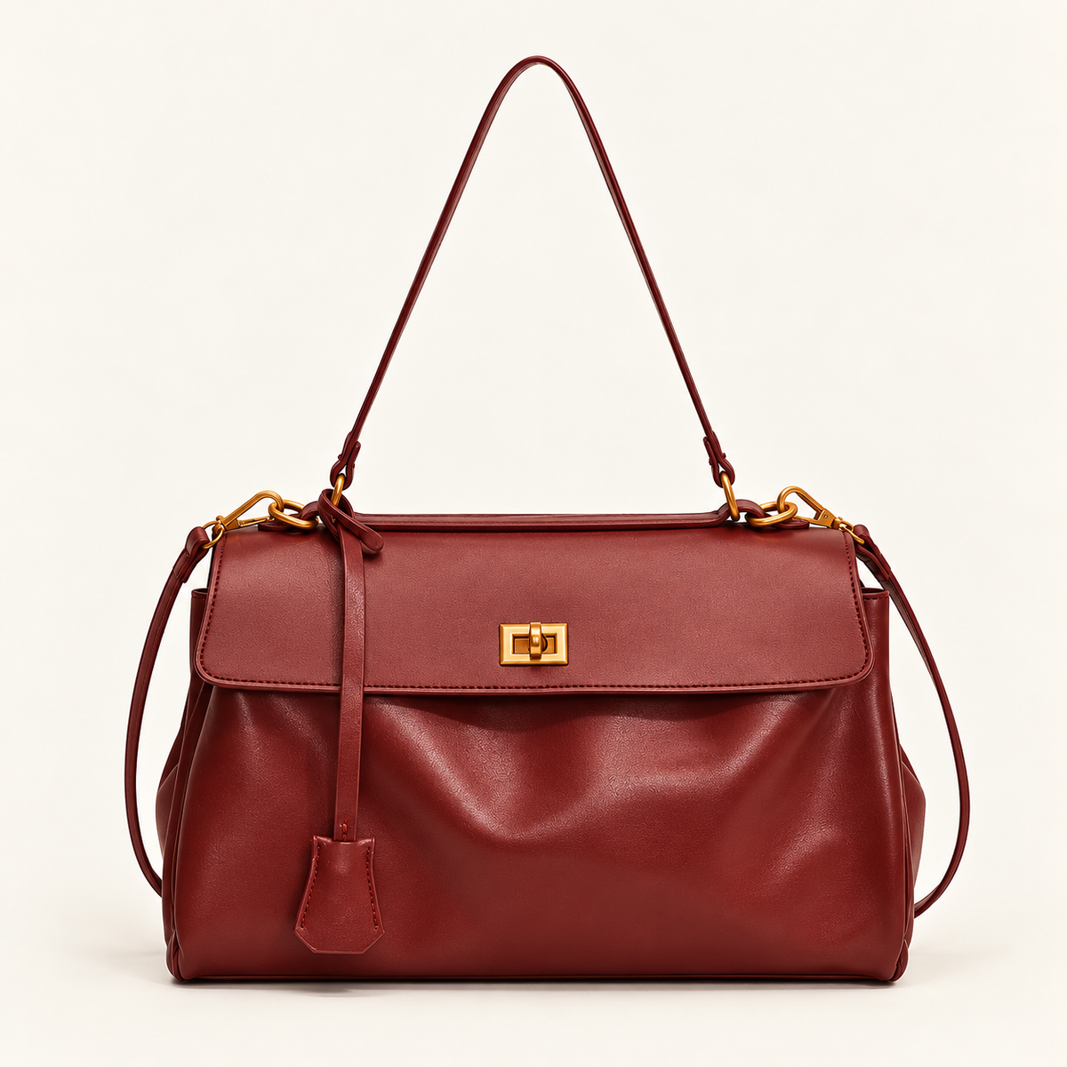 The Florence Bag – Burgundy