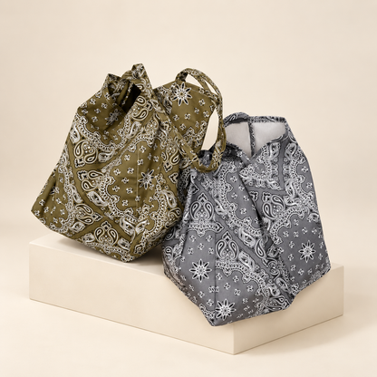 Paiselle Retro Canvas Tote Bag — ivory studio gallery photograph