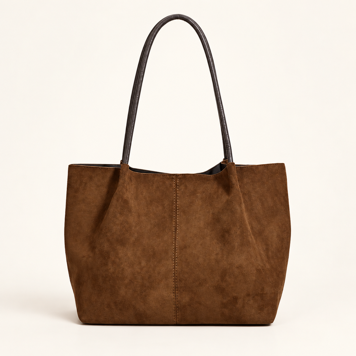 Verdelis Classic Shoulder Tote — ivory studio gallery photograph