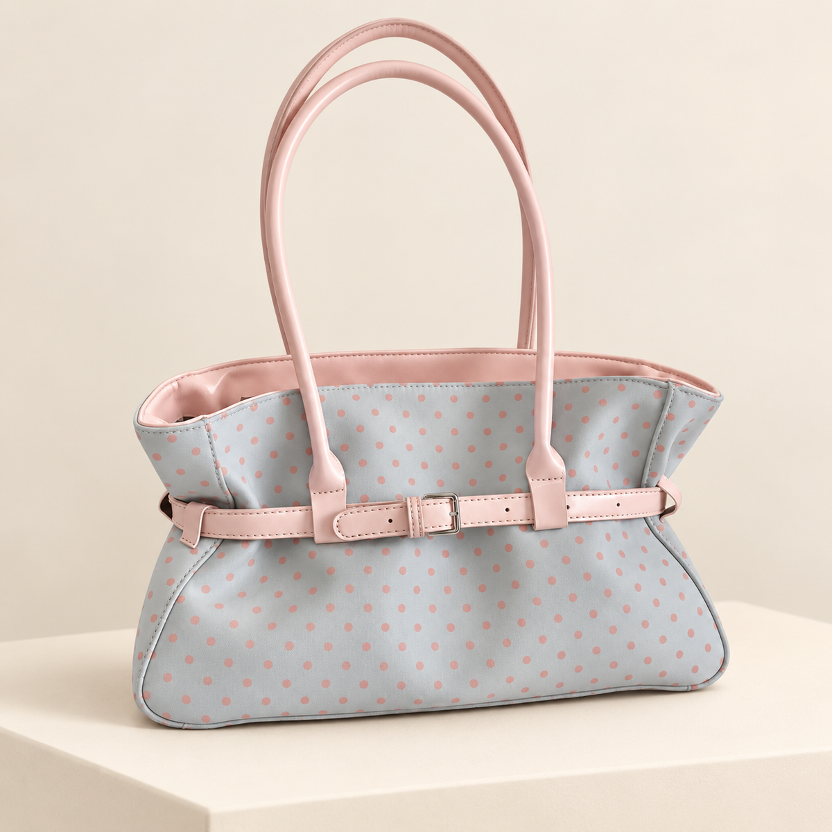 Avelora Polka Dot Shoulder Tote — additional product view