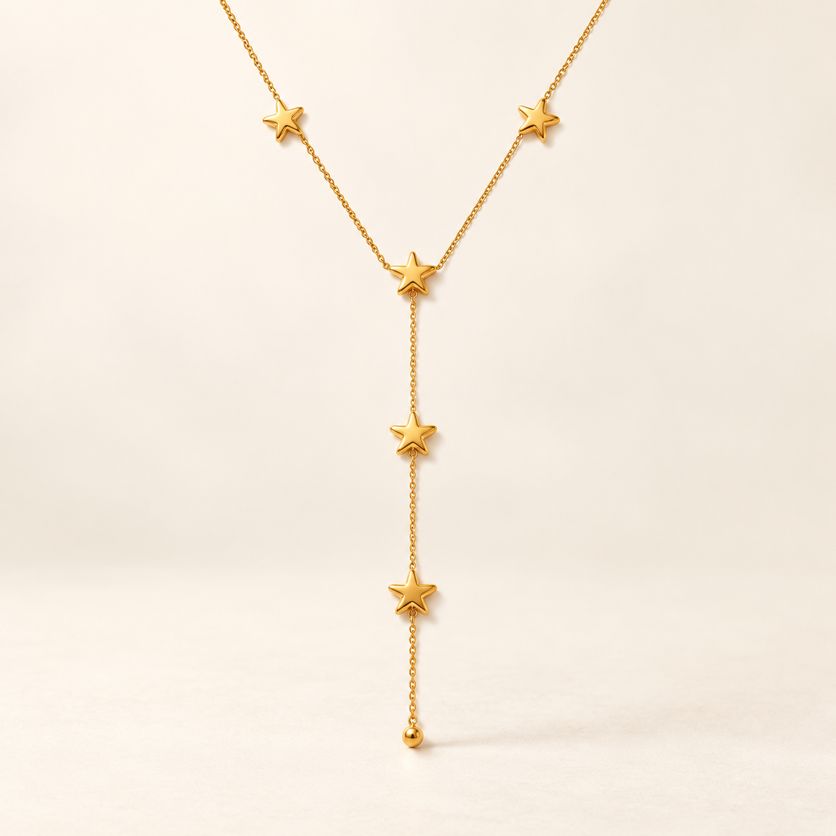 Marielle Luxe Y-Shape Lariat Necklace — Star Lariat