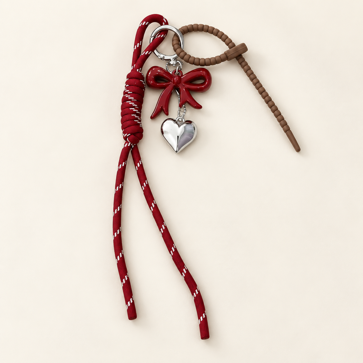 ChocoAmour Heart Bag Charm — Thinbow